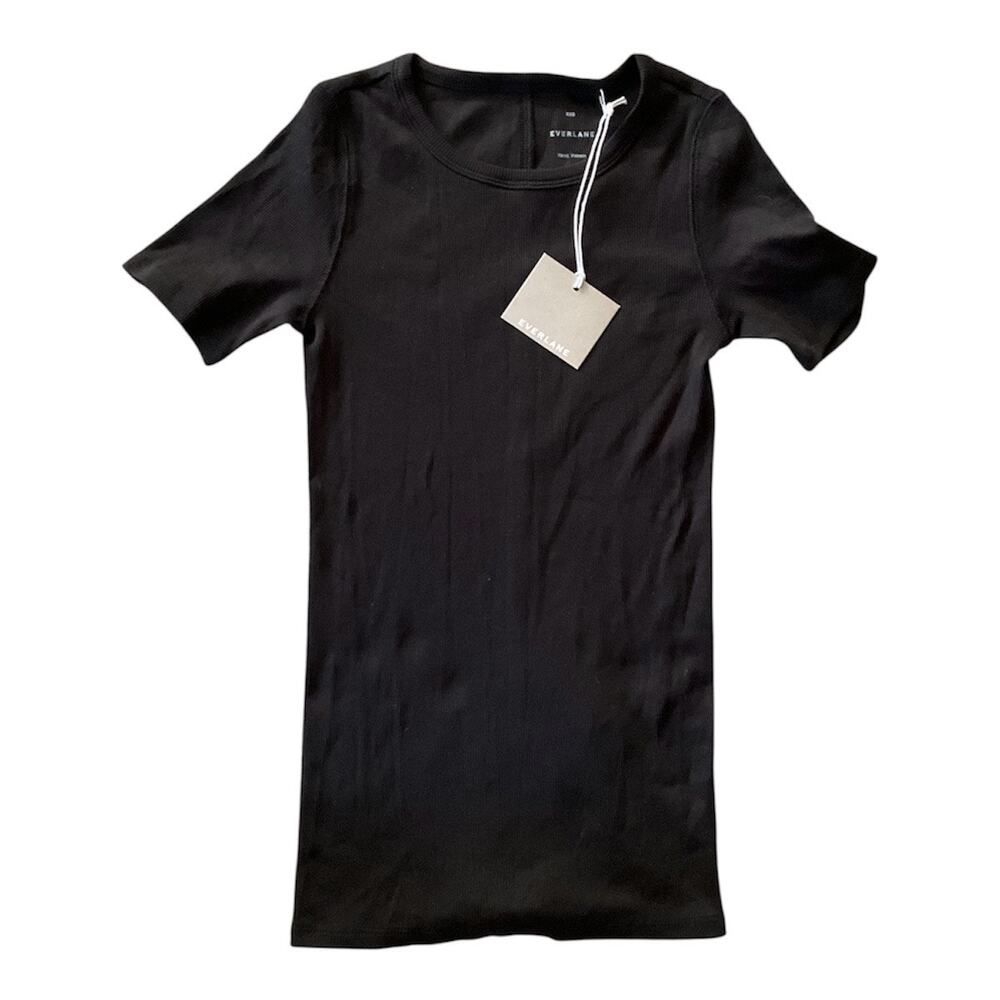 Everlane Top Women XXS Black NWT